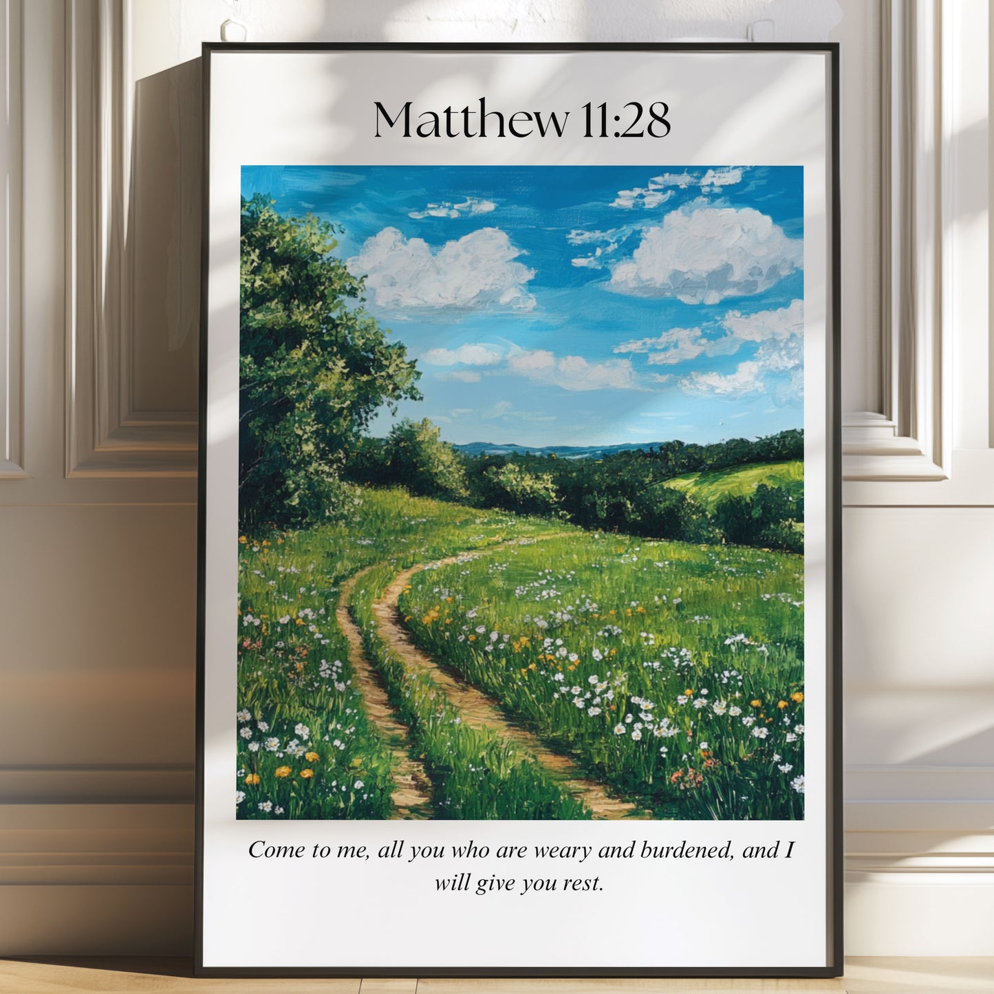 Matthew 11:28 Artwork