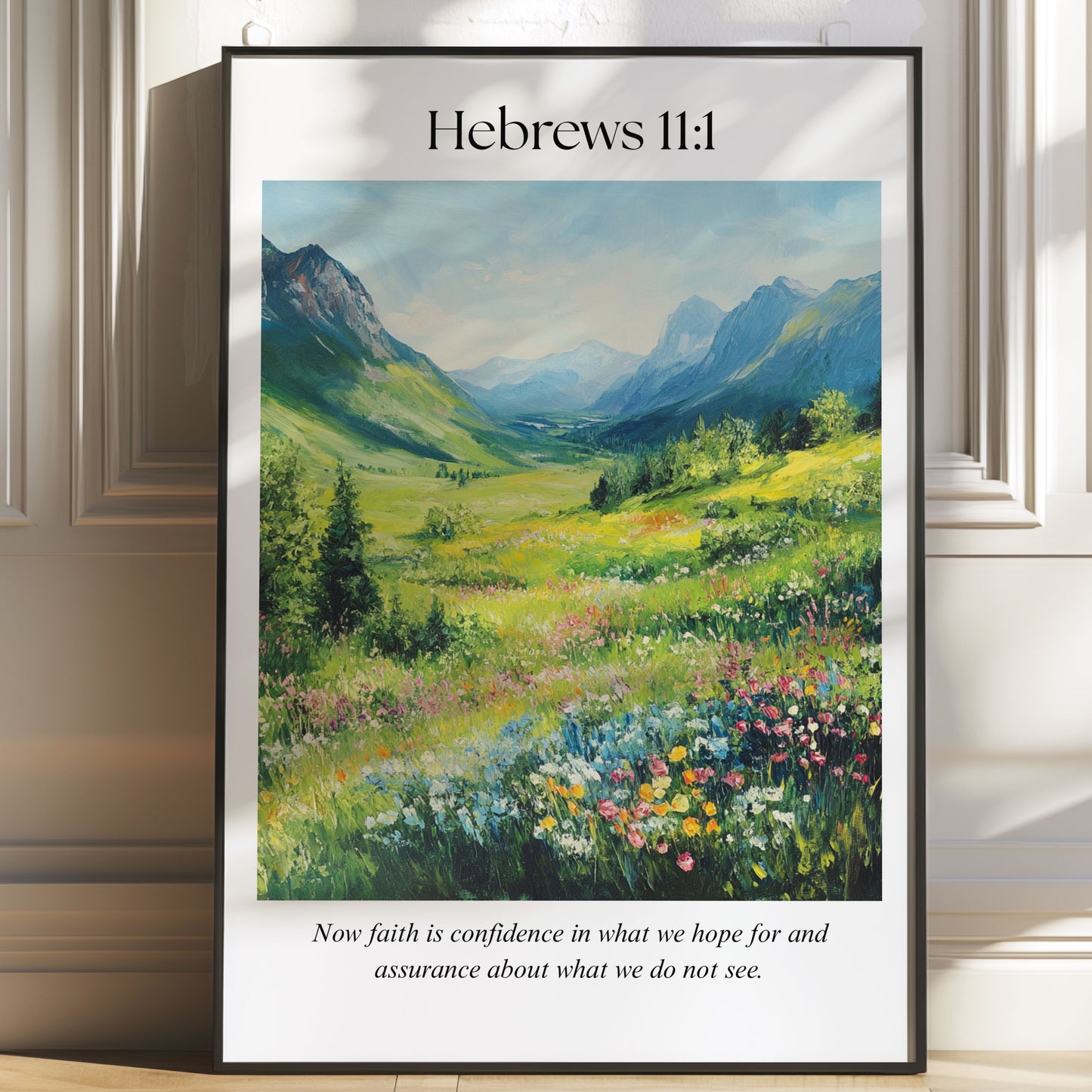 Hebrews 11:1 Artwork