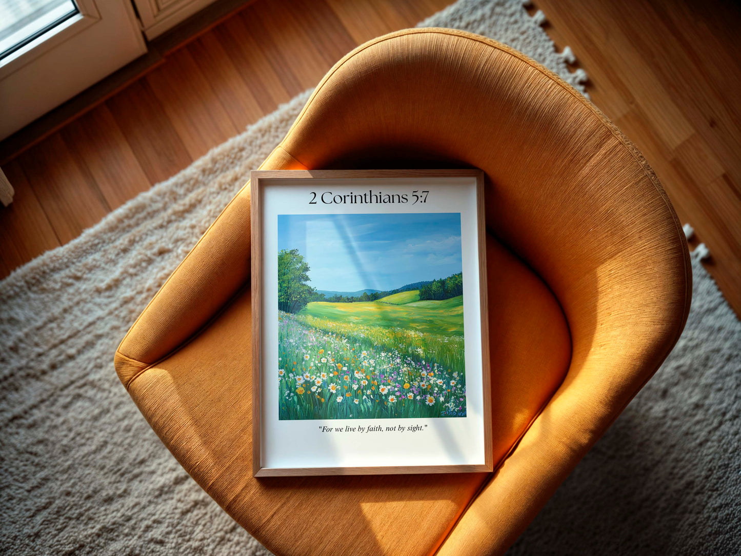 2 Corinthians 5:7 Artwork