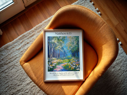 Matthew 6:33 Artwork