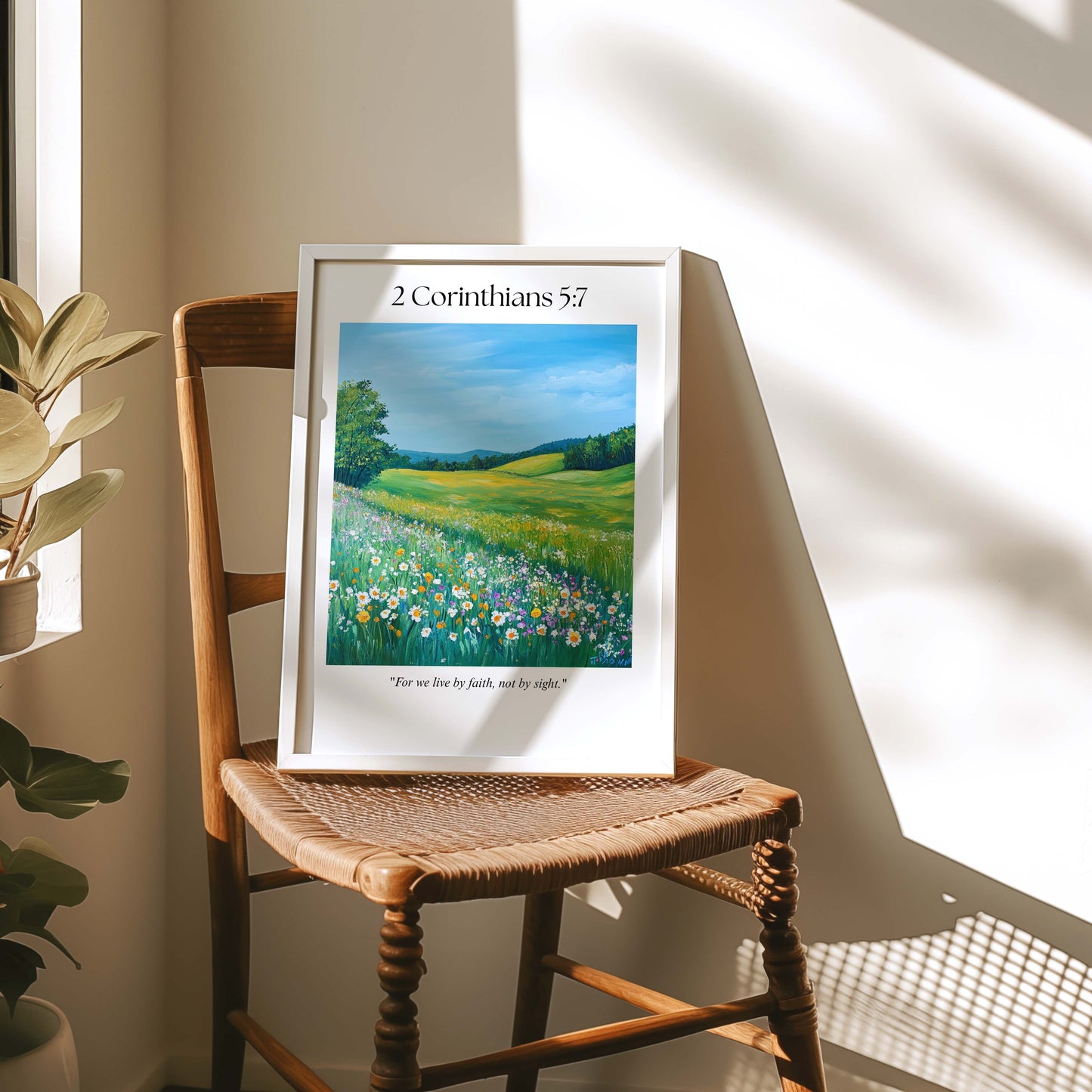 2 Corinthians 5:7 Artwork