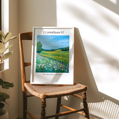 2 Corinthians 5:7 Artwork