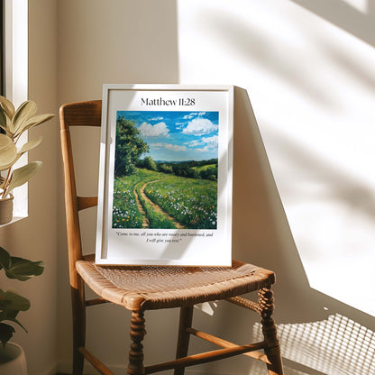 Matthew 11:28 Artwork