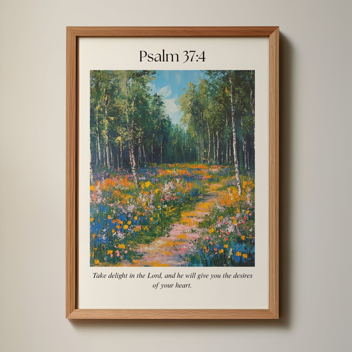 Psalm 37:4 Artwork