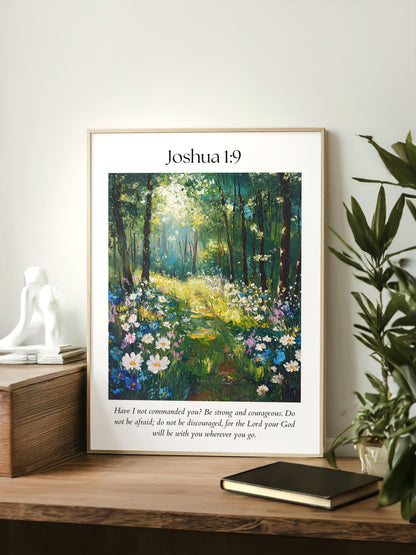 Joshua 1:9 Artwork