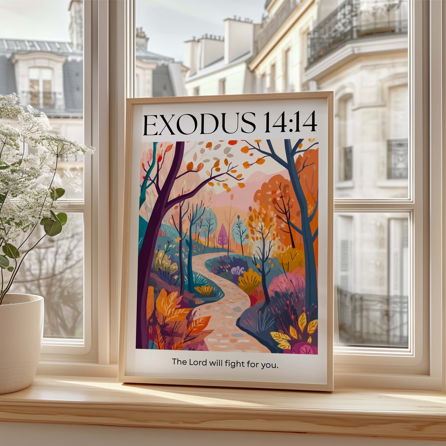 Exodus 14:14 Artwork